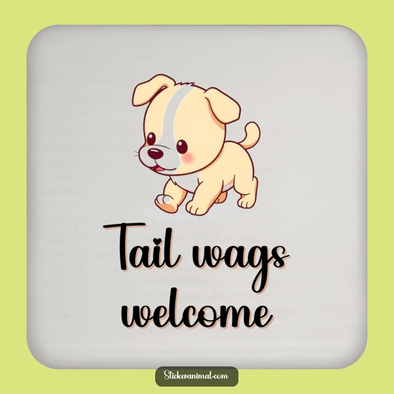 Funny Puppy Coasters - Protect Surfaces with Canine Comedy and Style