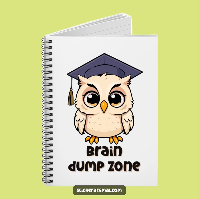 Funny Surprised Owl Notebook - Capture Your Thoughts with Humor, a Super Funny Gift!